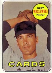 1969 Topps Baseball Cards      438     Gary Waslewski RC